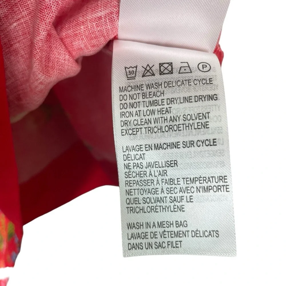 NWT Farm Rio Tropical Romance Red Mini Dress Size S - Picture 8 of 11